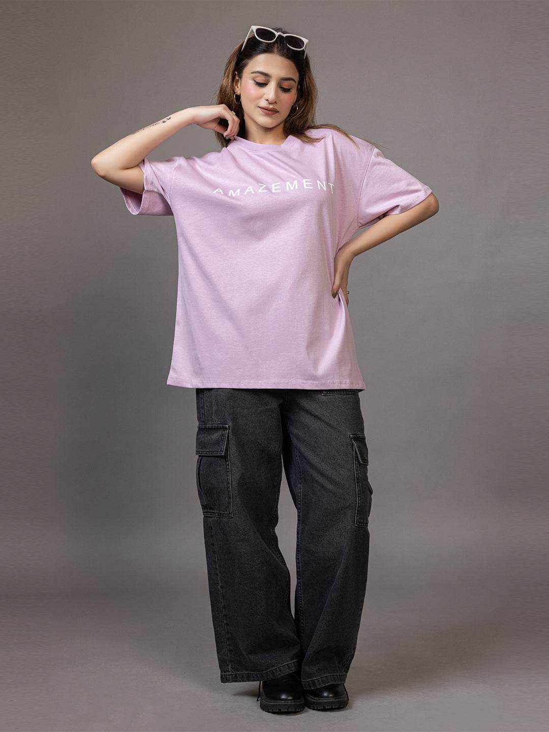 Amazement - Unisex Oversized Graphic Tee - ZEALTH.SHOP