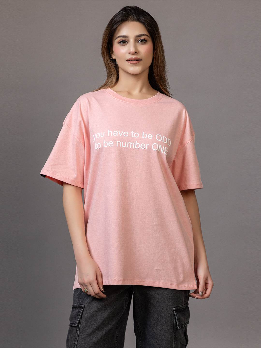 You Have To Be ODD To Be Number ONE - Unisex Oversized Graphic Tee - ZEALTH.SHOP