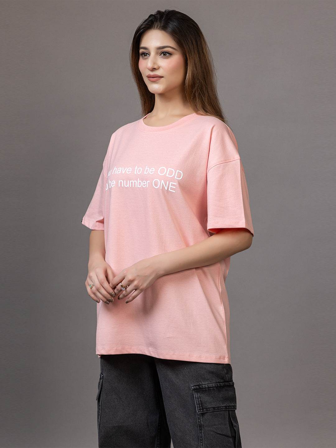 You Have To Be ODD To Be Number ONE - Unisex Oversized Graphic Tee - ZEALTH.SHOP