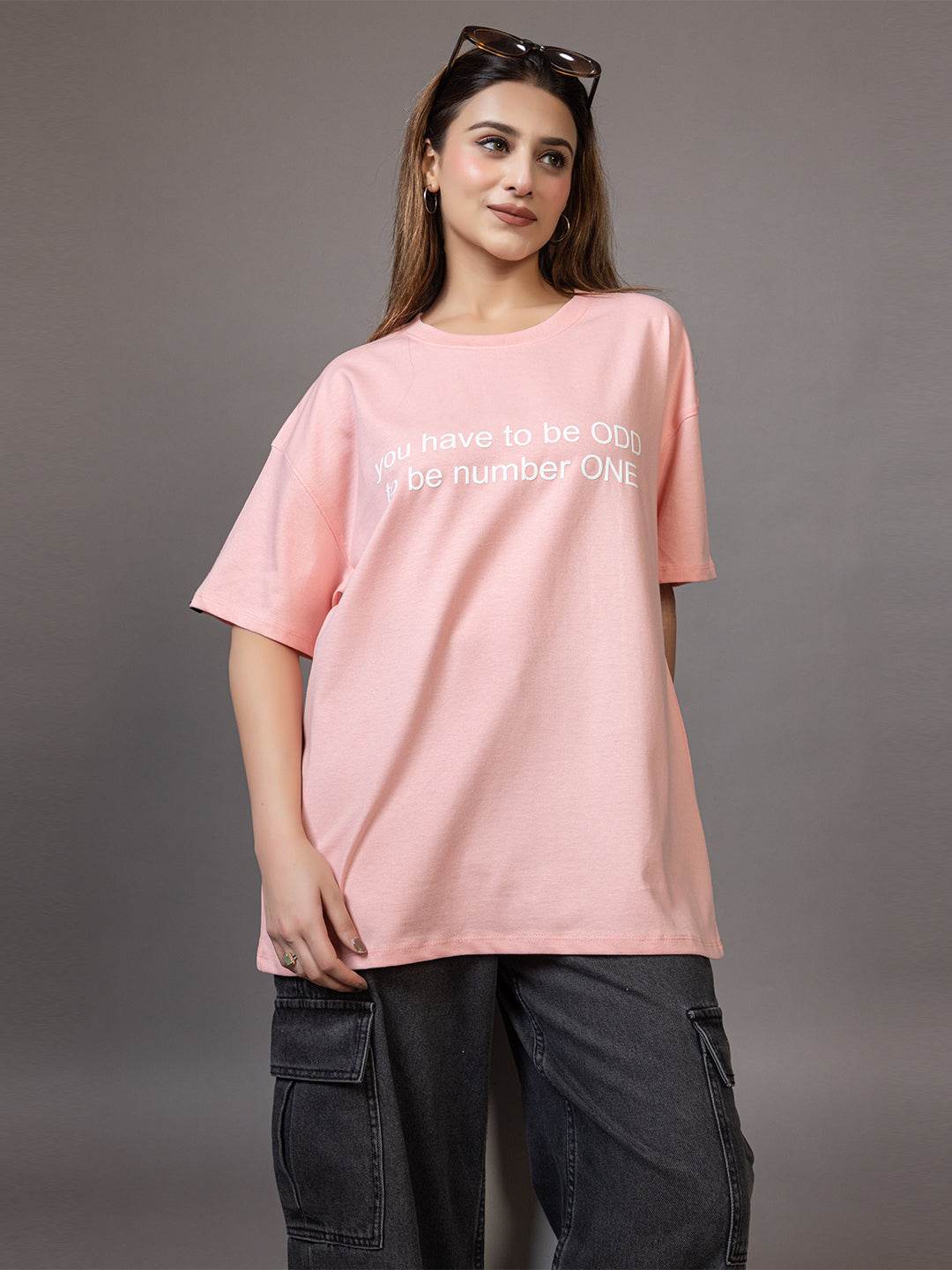 You Have To Be ODD To Be Number ONE - Unisex Oversized Graphic Tee - ZEALTH.SHOP