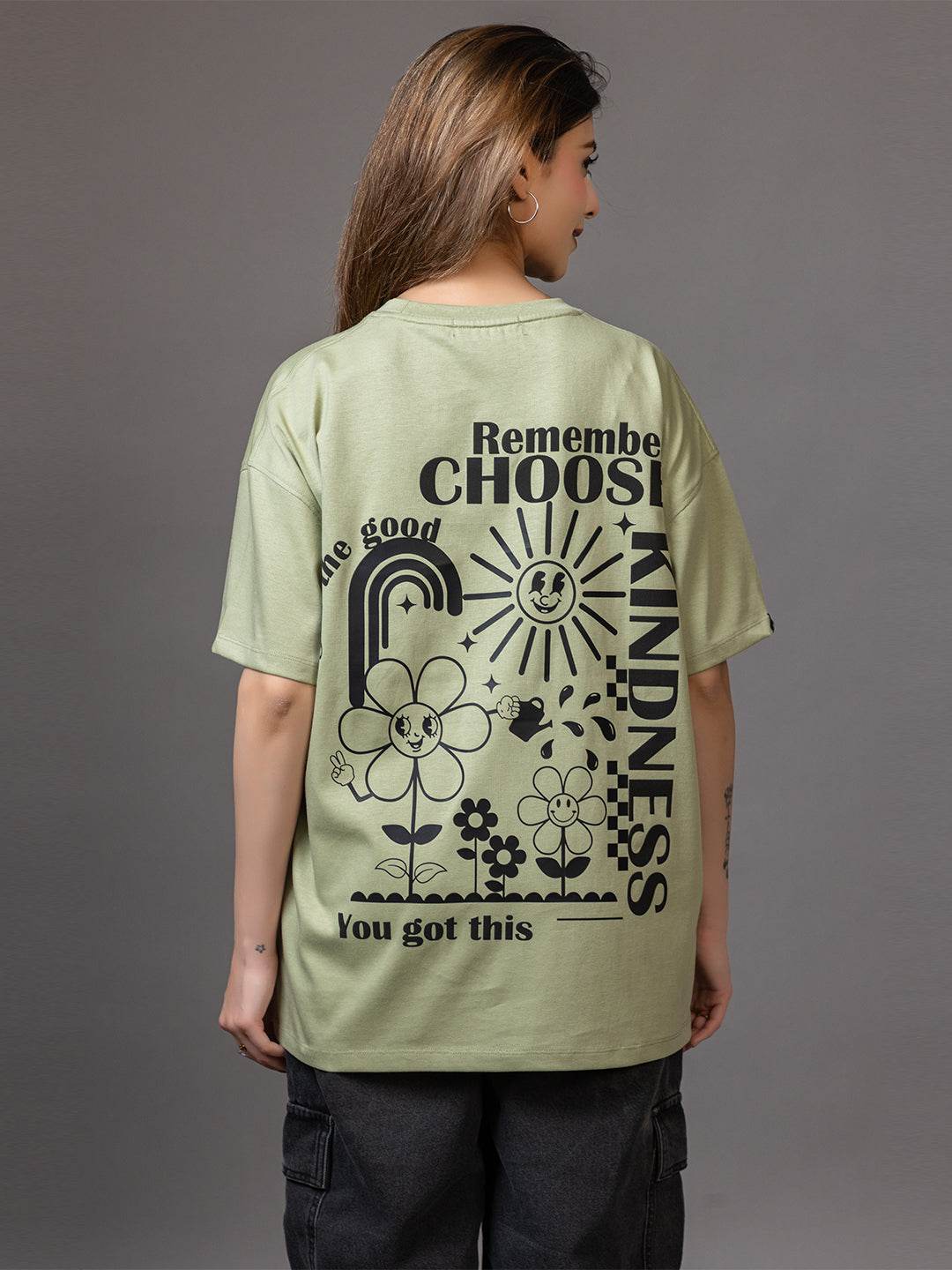 Optimism - Unisex Oversized Graphic Tee - ZEALTH.SHOP