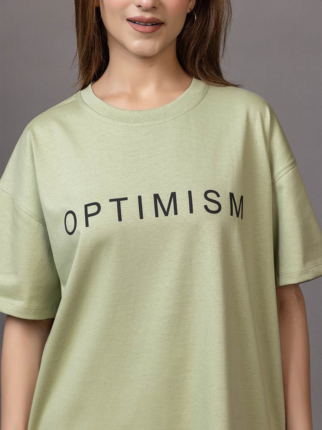 Optimism - Unisex Oversized Graphic Tee - ZEALTH.SHOP