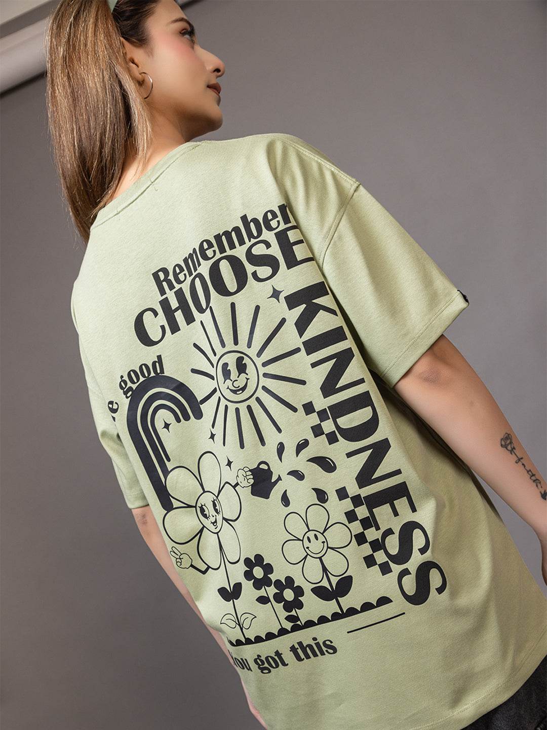 Optimism - Unisex Oversized Graphic Tee - ZEALTH.SHOP