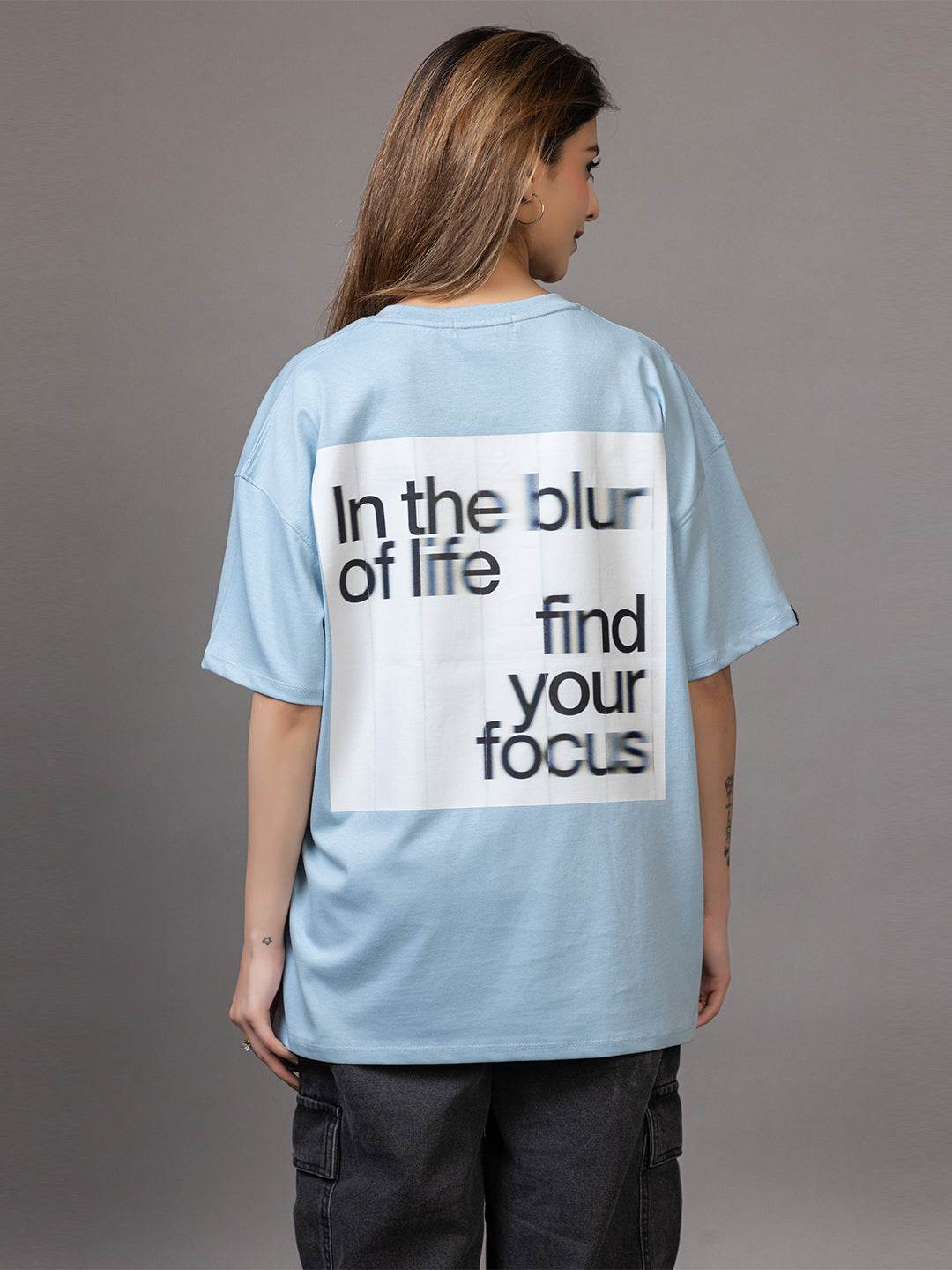 Intent - Unisex Oversized Graphic Tee - ZEALTH.SHOP