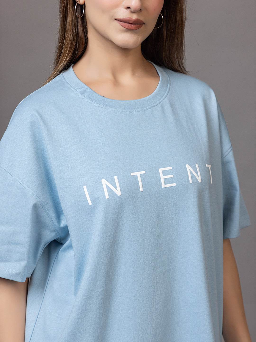Intent - Unisex Oversized Graphic Tee - ZEALTH.SHOP