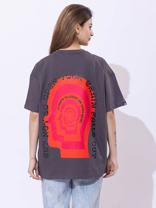 Search Your Mind See What You Find - Unisex Oversized Graphic Tee - ZEALTH.SHOP