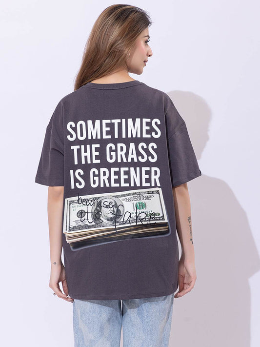 Materialism - Unisex Oversized Graphic Tee - ZEALTH.SHOP