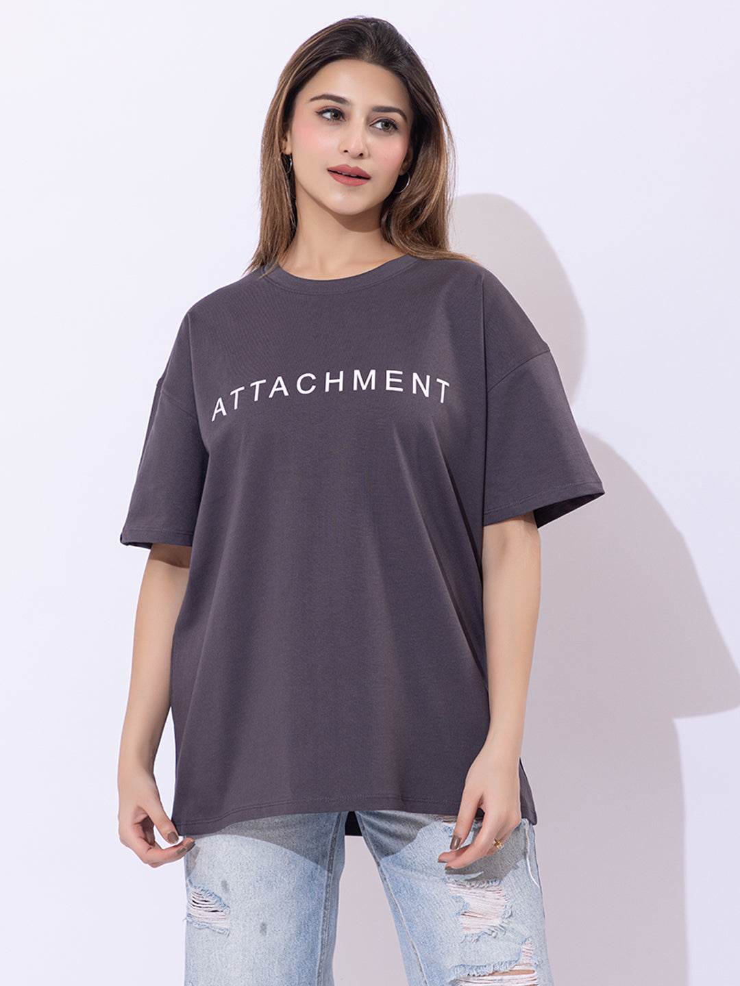 Attachment - Unisex Oversized Graphic Tee - ZEALTH.SHOP
