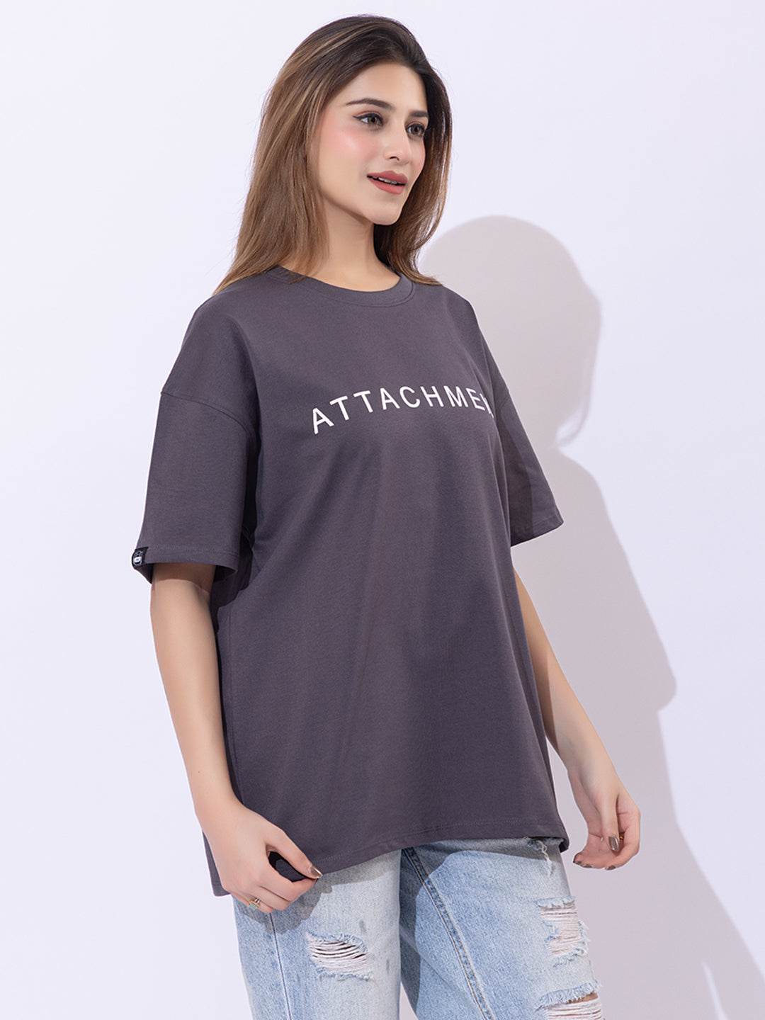 Attachment - Unisex Oversized Graphic Tee - ZEALTH.SHOP