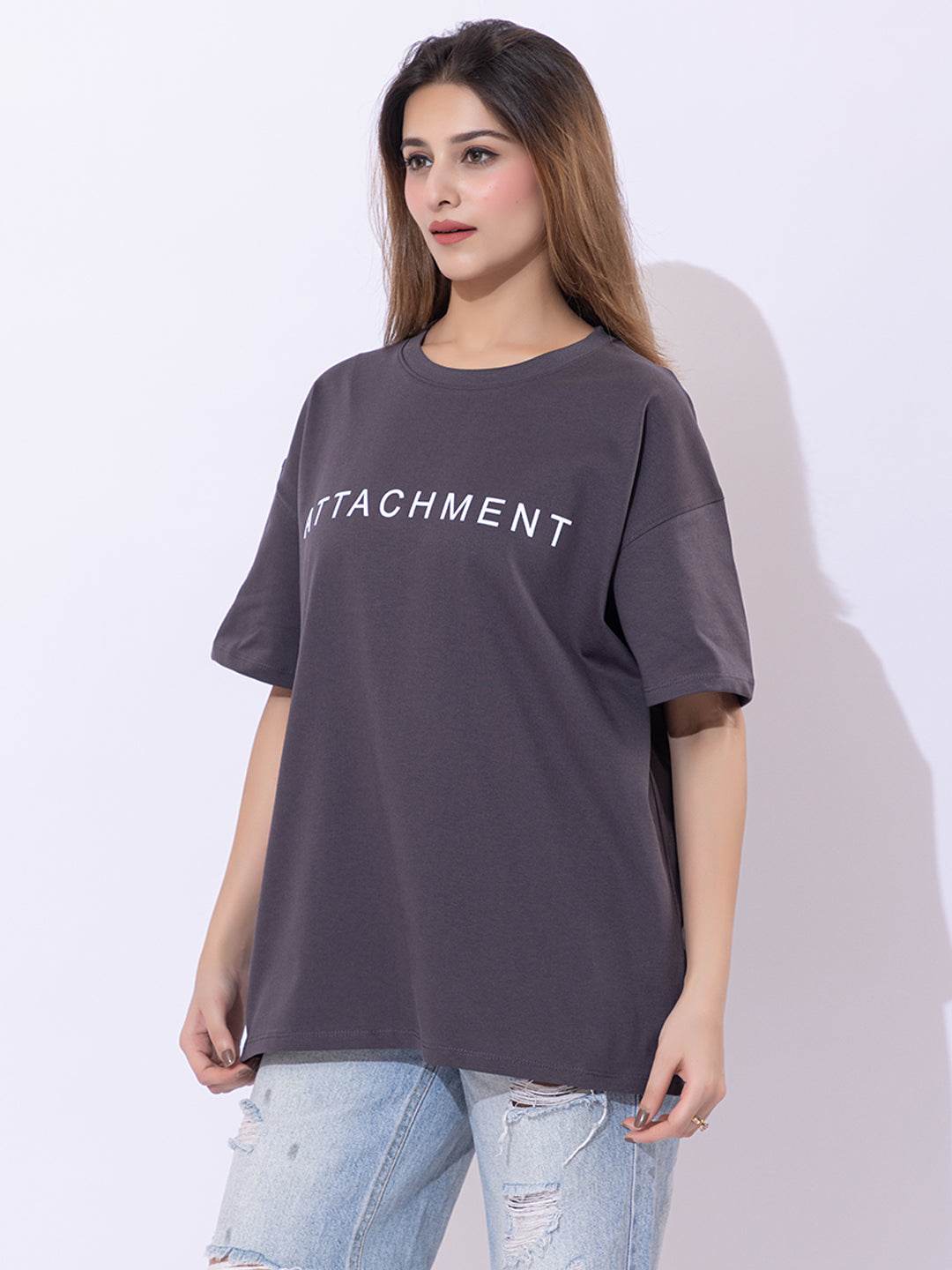 Attachment - Unisex Oversized Graphic Tee - ZEALTH.SHOP
