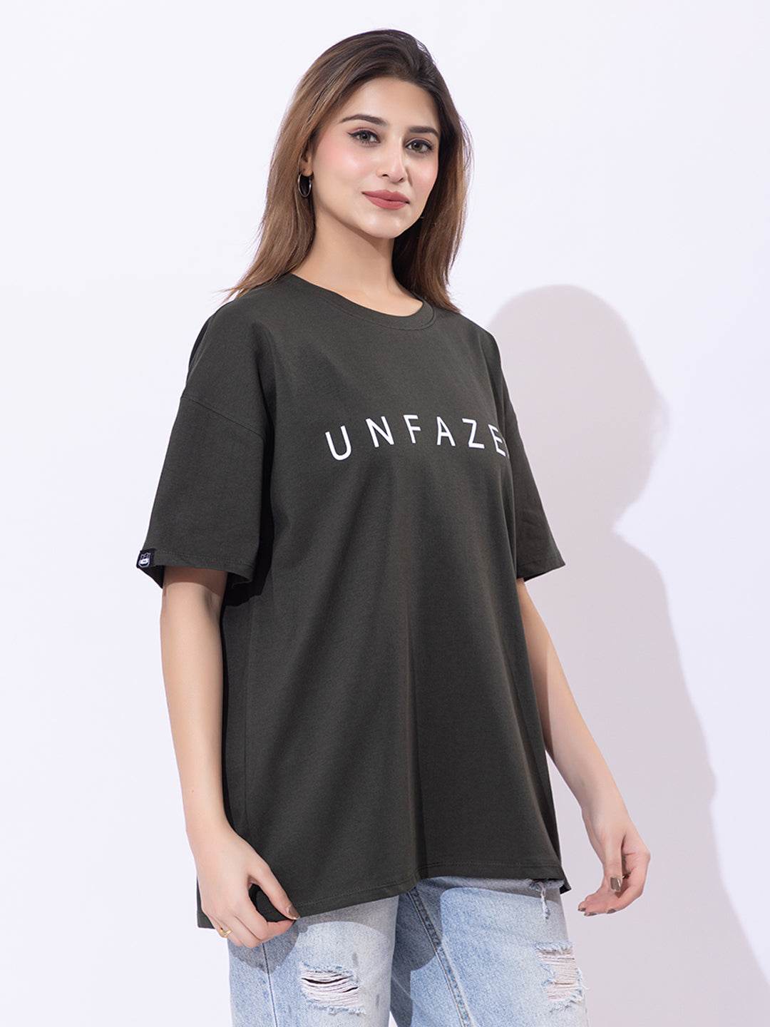 Unfazed - Unisex Oversized Graphic Tee - ZEALTH.SHOP