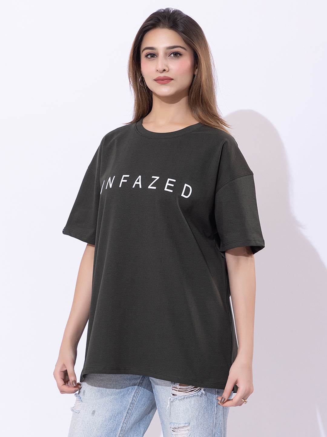 Unfazed - Unisex Oversized Graphic Tee - ZEALTH.SHOP