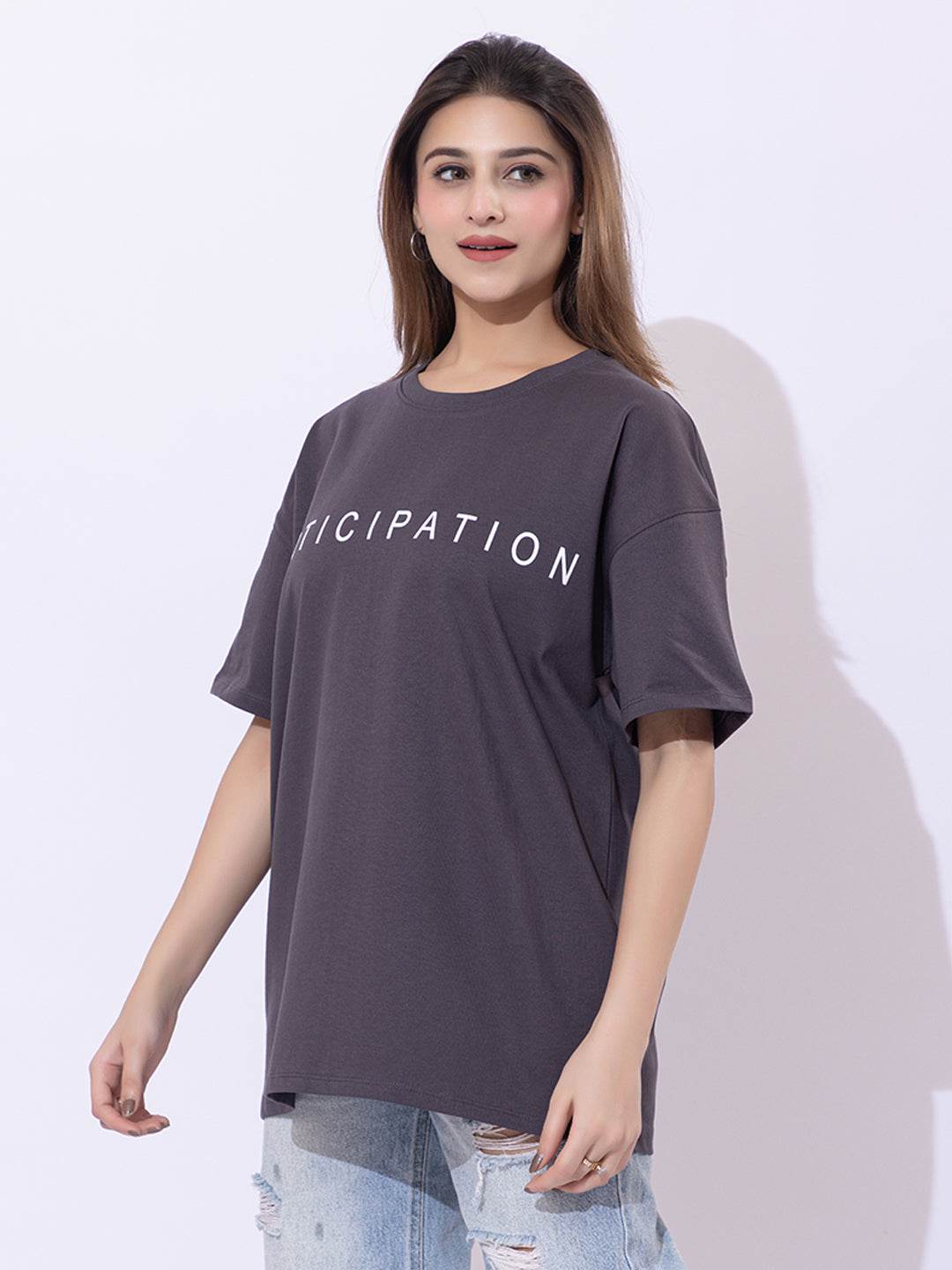 Anticipation - Unisex Oversized Graphic Tee - ZEALTH.SHOP