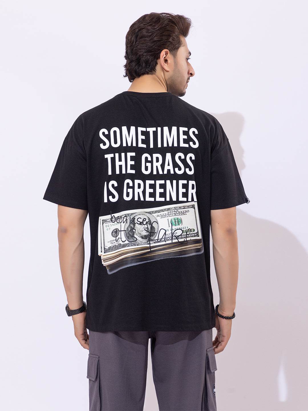Materialism - Unisex Oversized Graphic Tee - ZEALTH.SHOP
