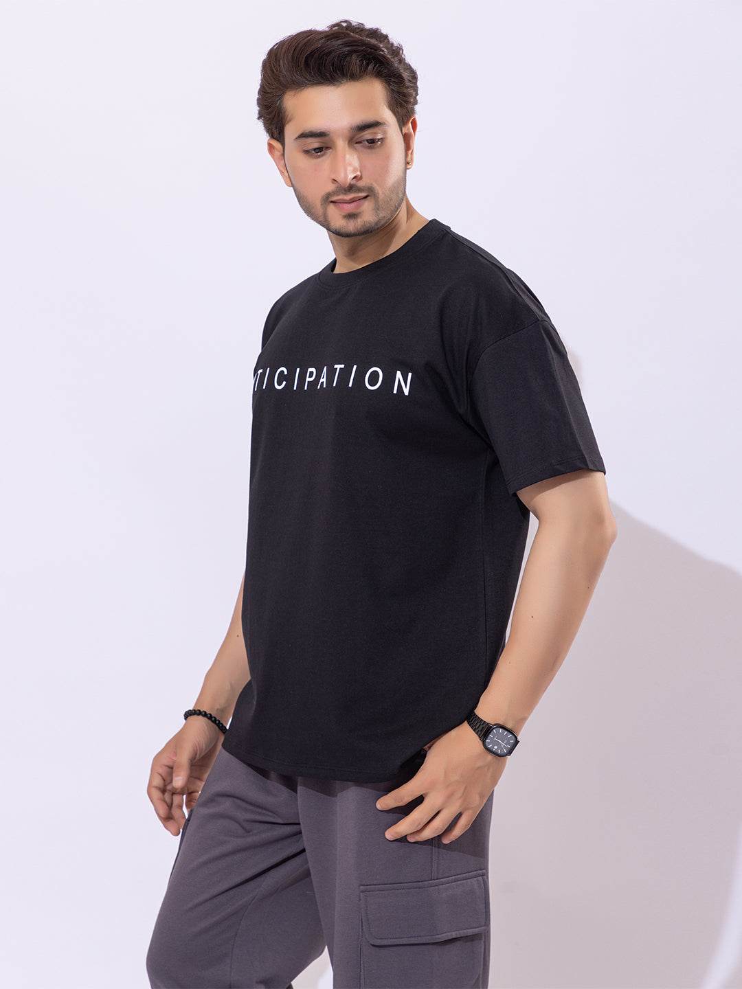 Anticipation - Unisex Oversized Graphic Tee - ZEALTH.SHOP