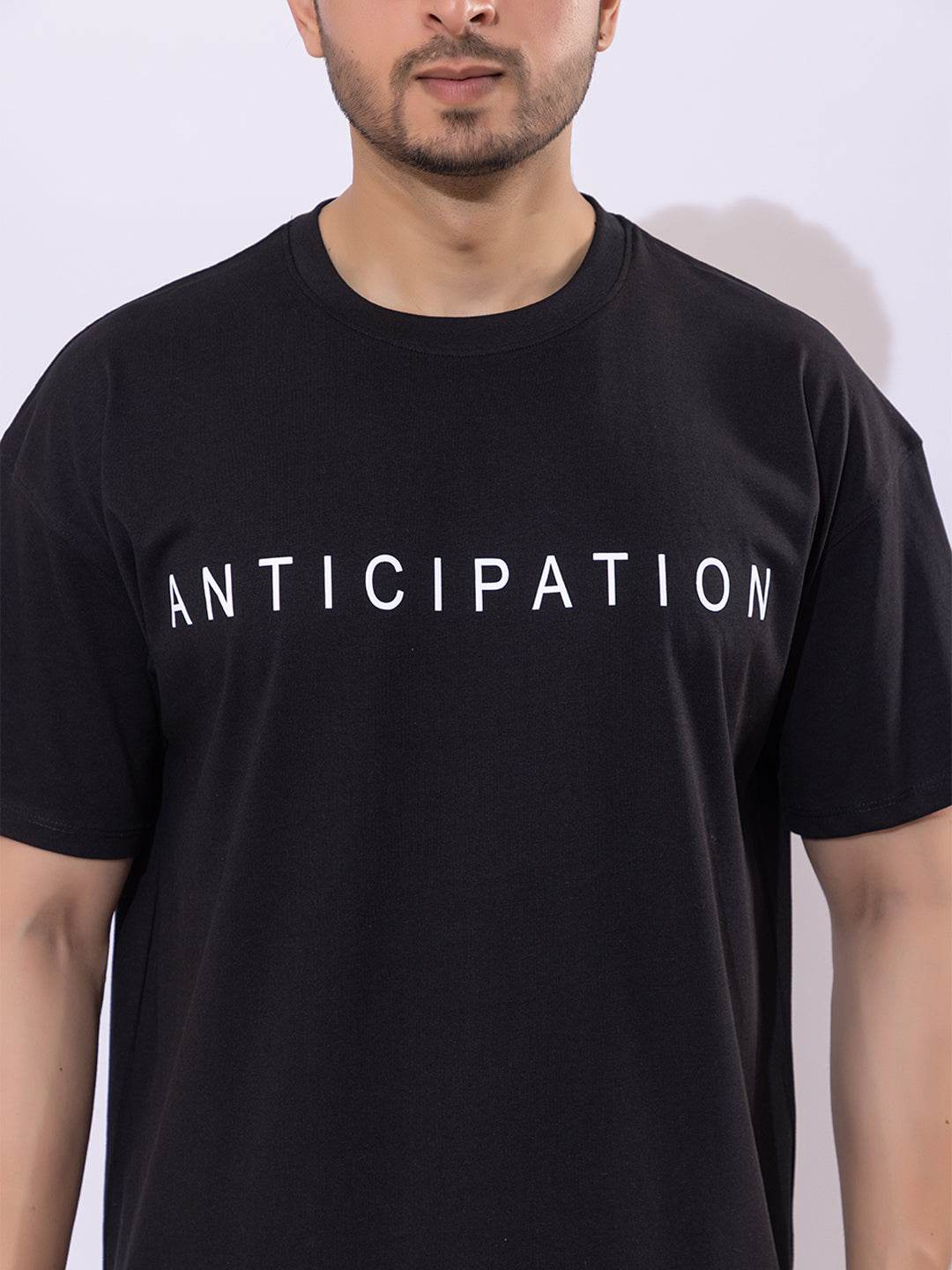 Anticipation - Unisex Oversized Graphic Tee - ZEALTH.SHOP