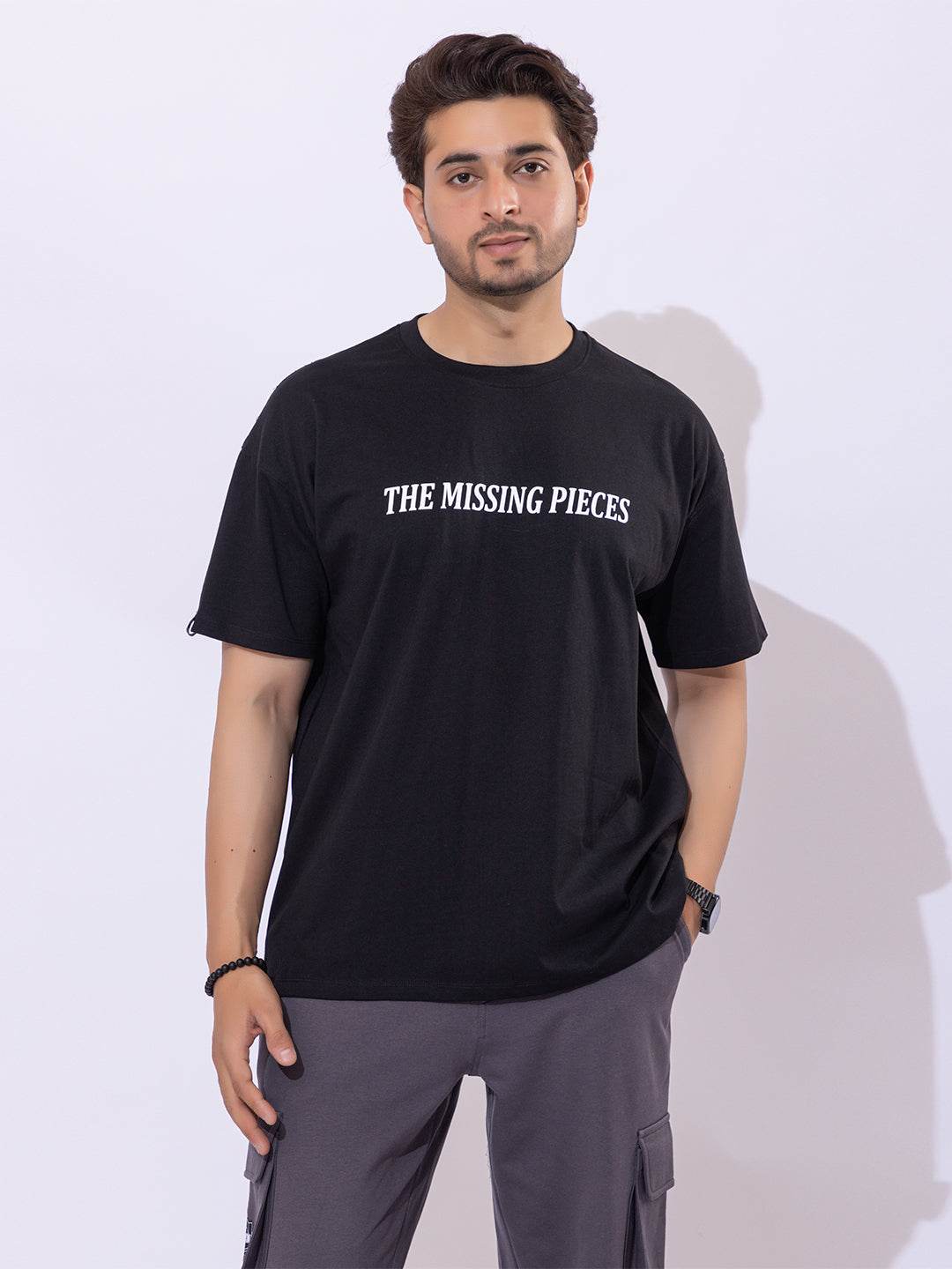 The Missing Pieces - Unisex Oversized Graphic Tee - ZEALTH.SHOP