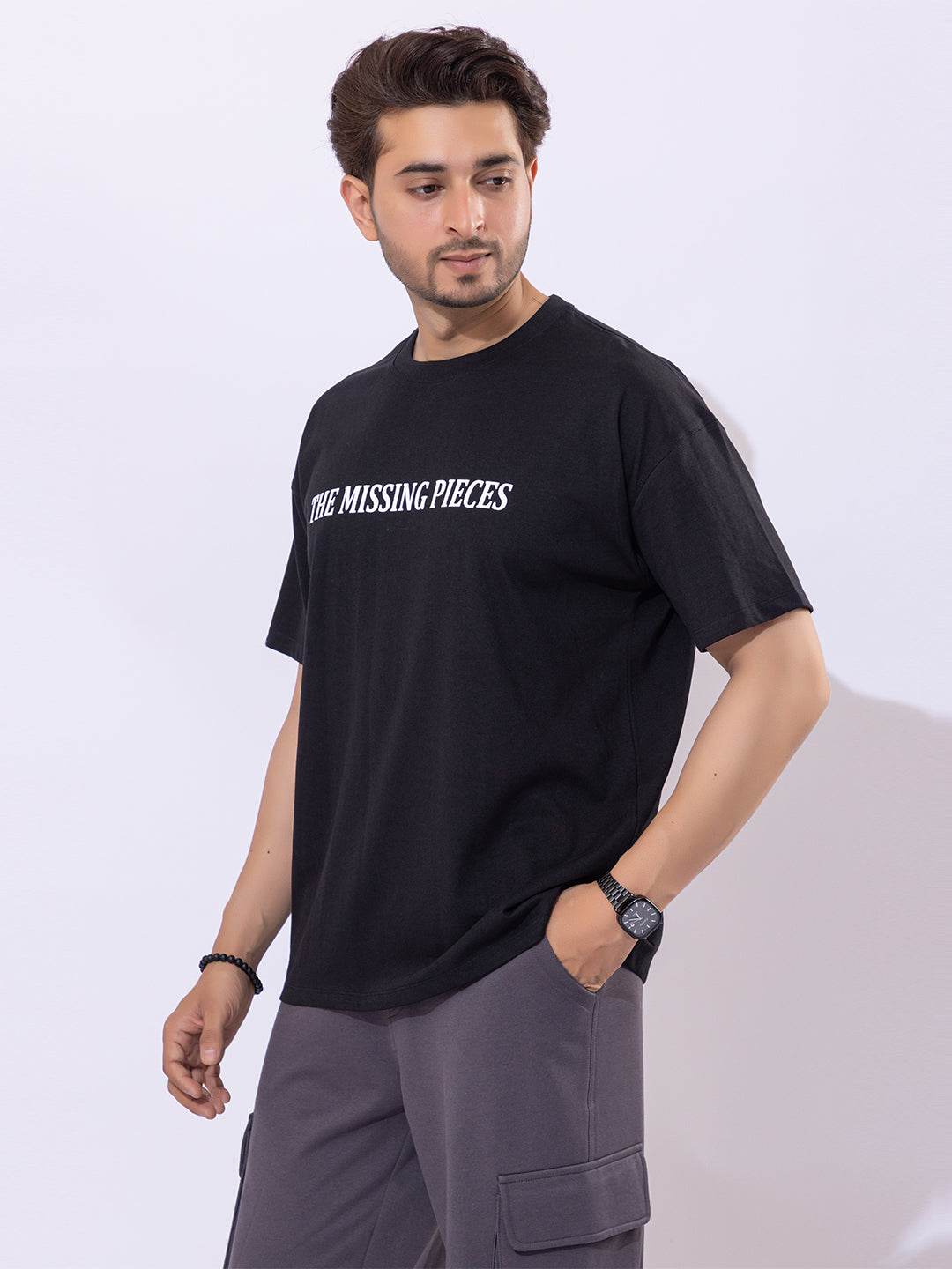 The Missing Pieces - Unisex Oversized Graphic Tee - ZEALTH.SHOP