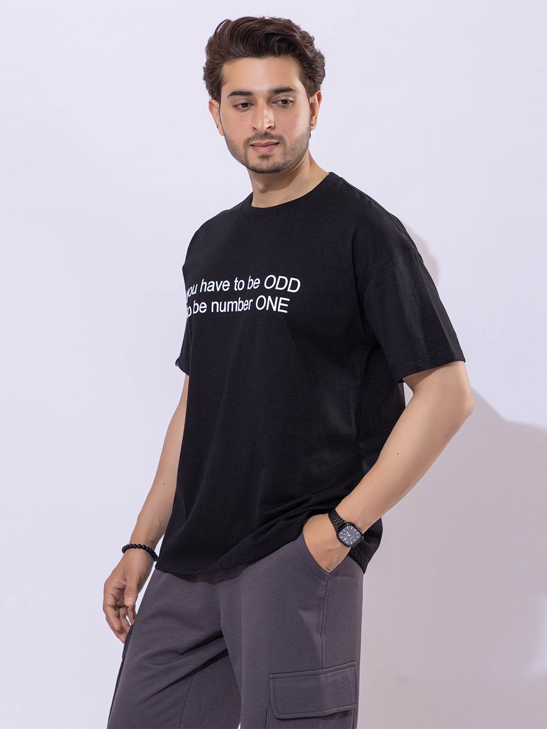 You Have To Be ODD To Be Number ONE - Unisex Oversized Graphic Tee - ZEALTH.SHOP