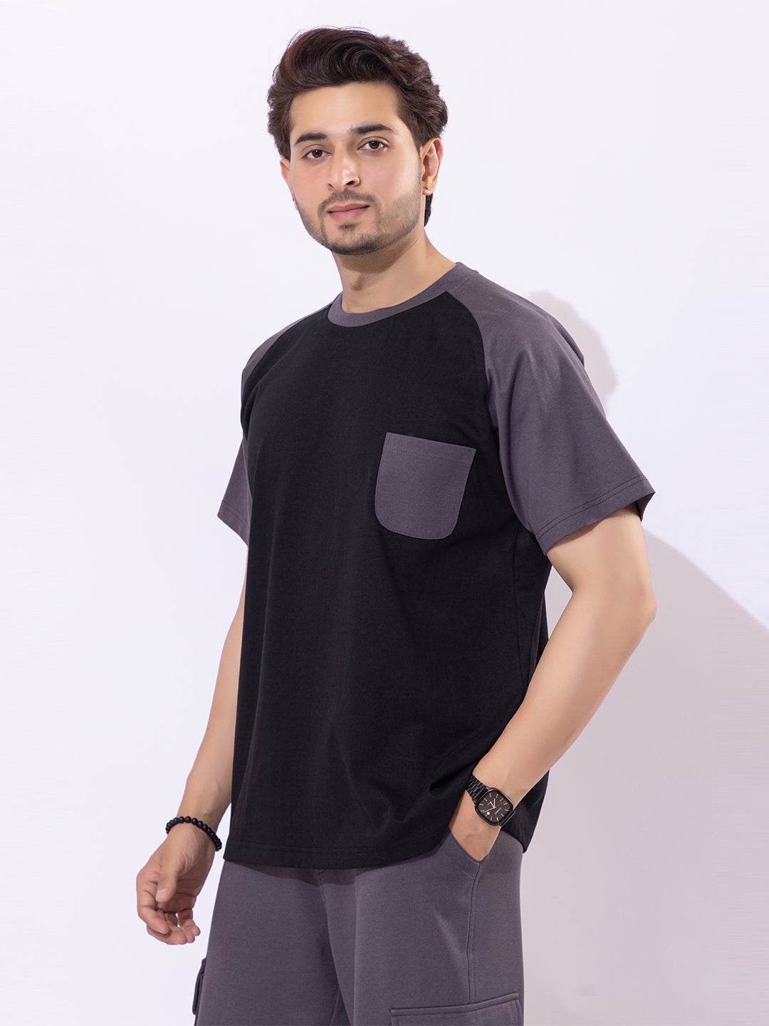 Men Raglan T-Shirt (Half Sleeves) - ZEALTH.SHOP