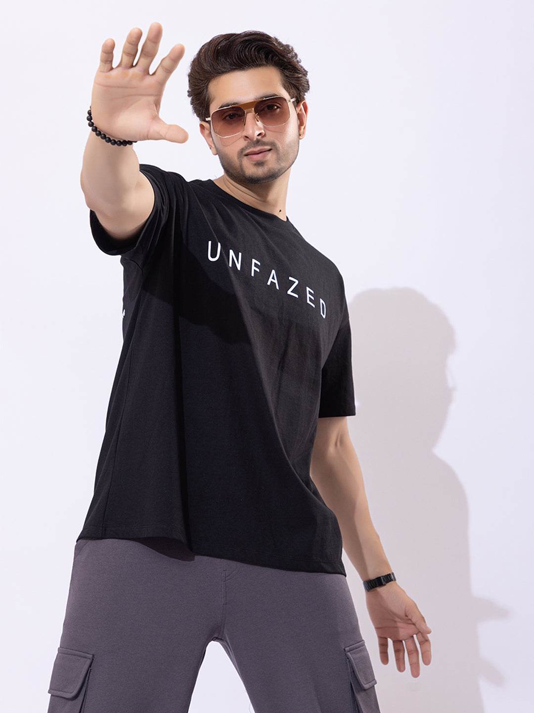 Unfazed - Unisex Oversized Graphic Tee - ZEALTH.SHOP