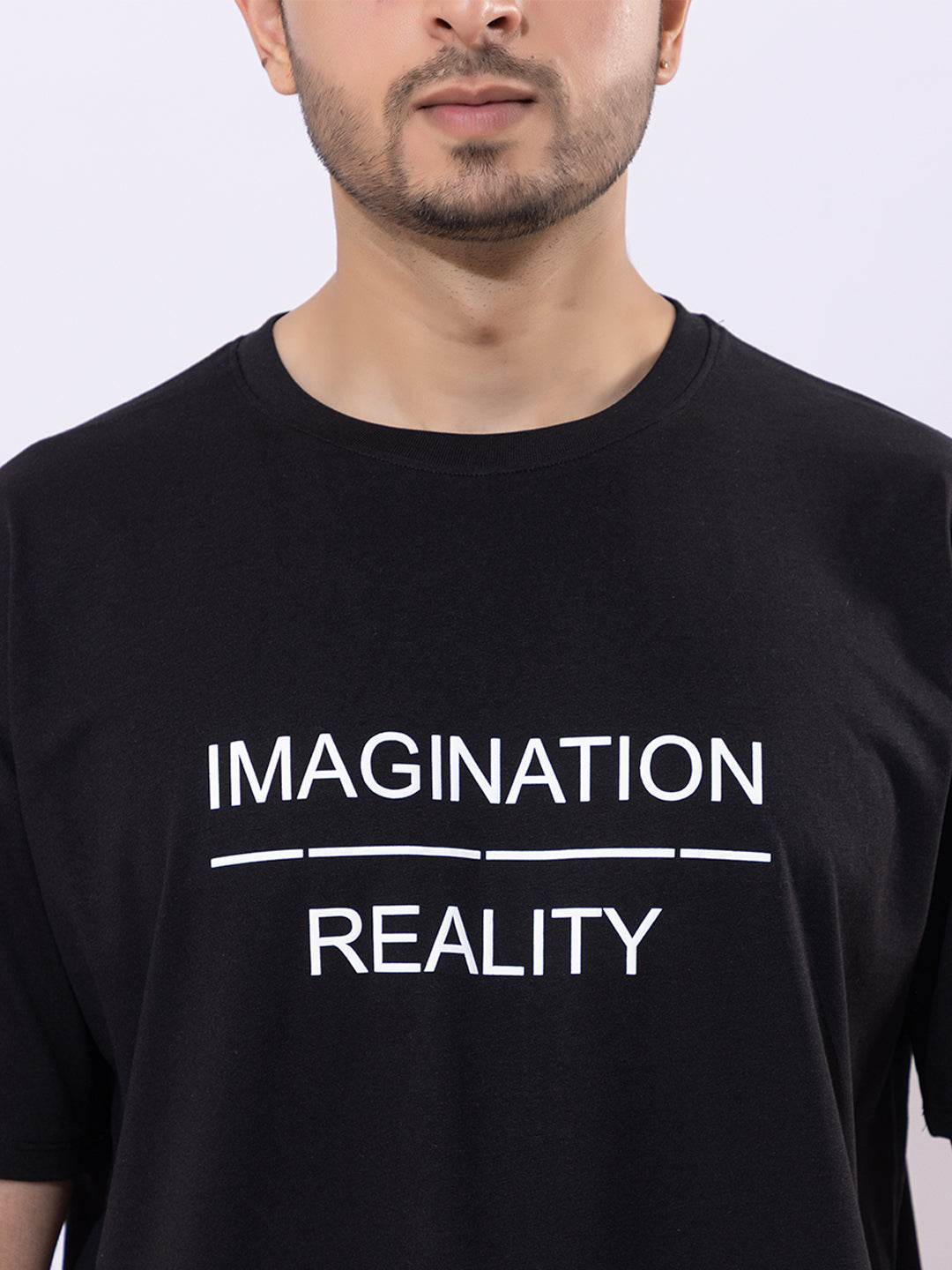 Imagination Reality - Unisex Oversized Graphic Tee - ZEALTH.SHOP