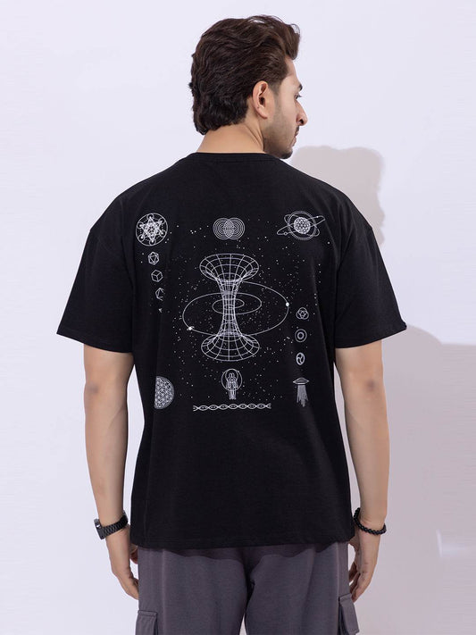 True/False - Unisex Oversized Graphic Tee - ZEALTH.SHOP