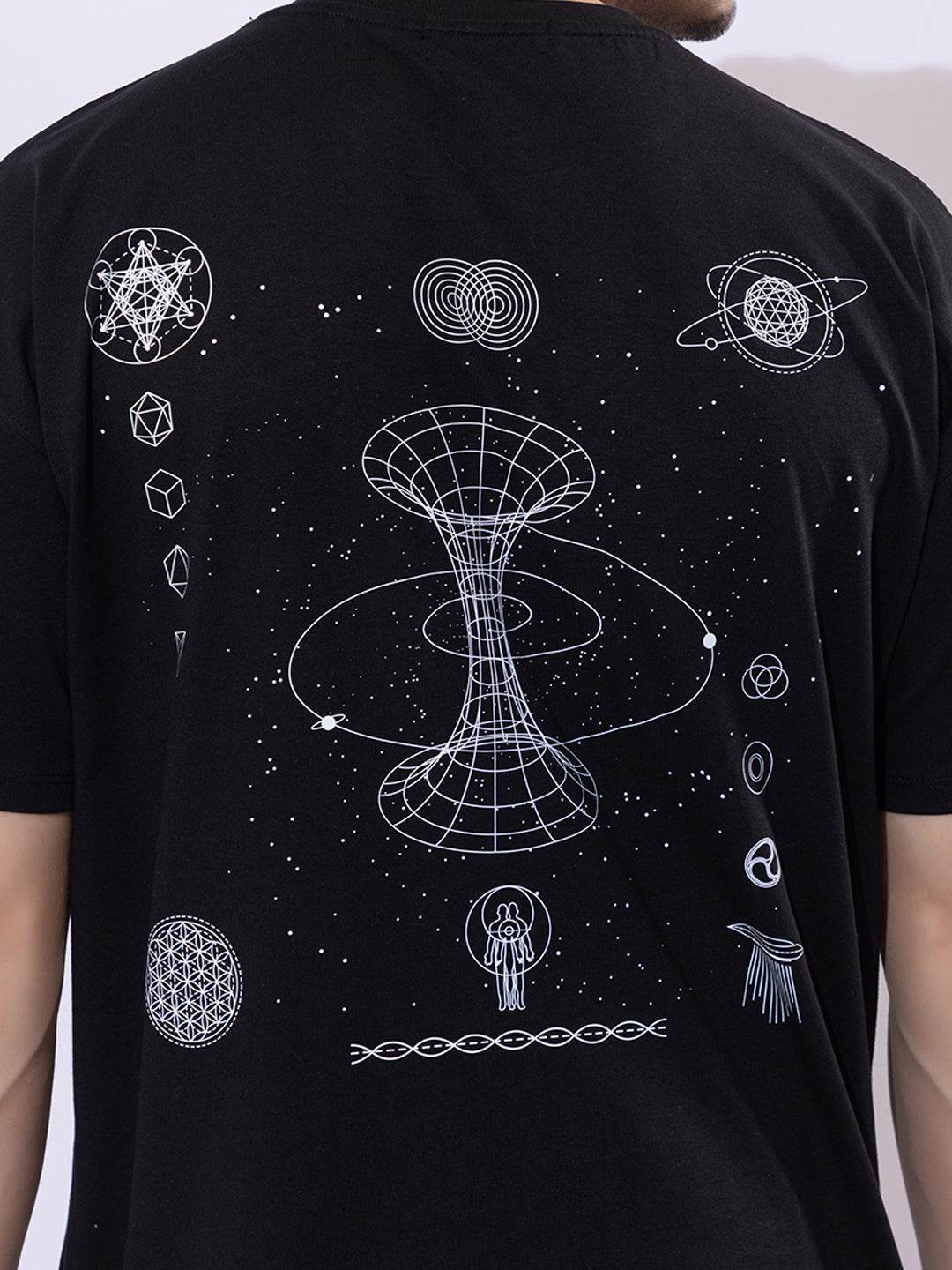 True/False - Unisex Oversized Graphic Tee - ZEALTH.SHOP