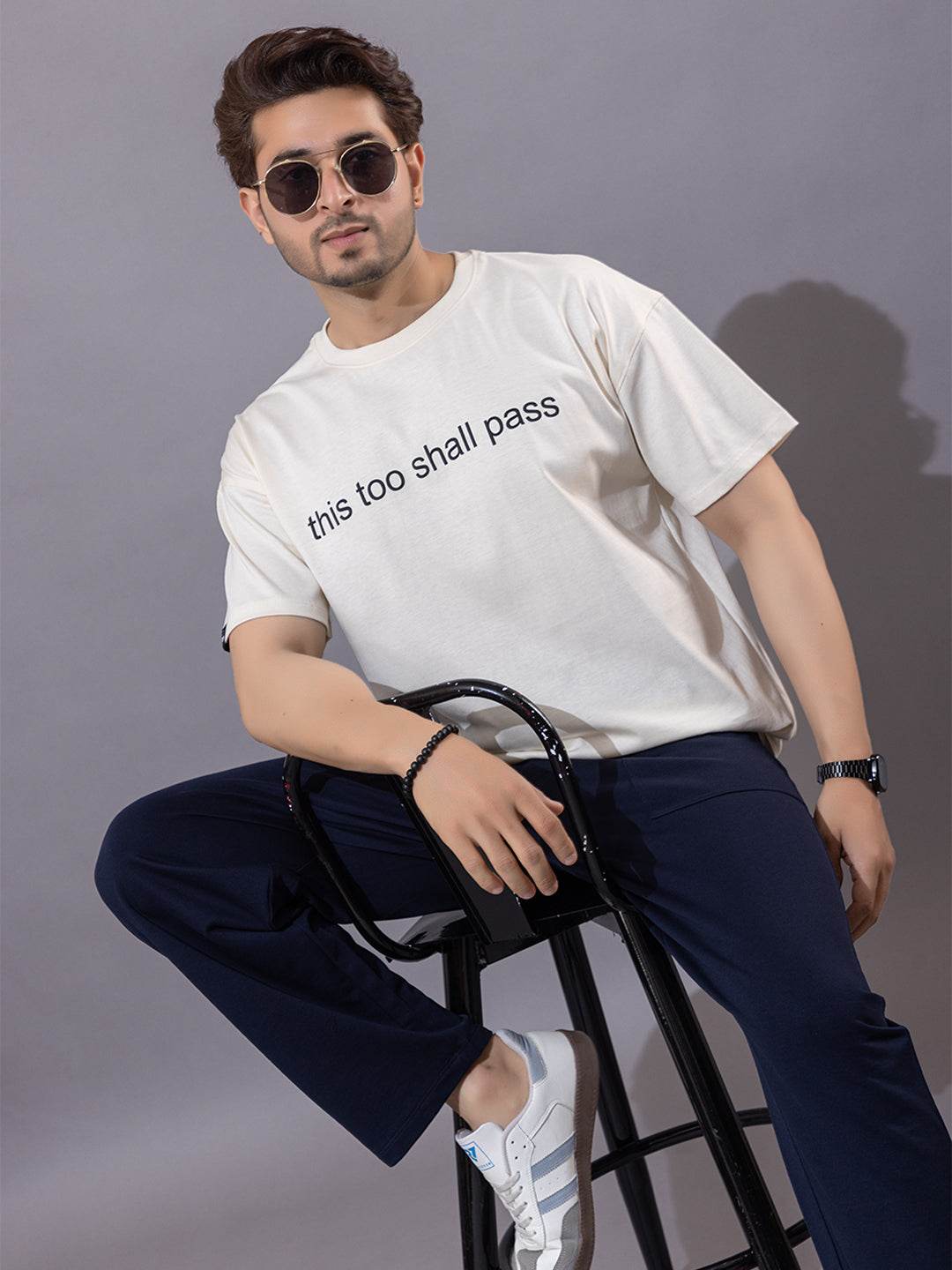 This Too Shall Pass - Unisex Oversized Graphic Tee - ZEALTH.SHOP