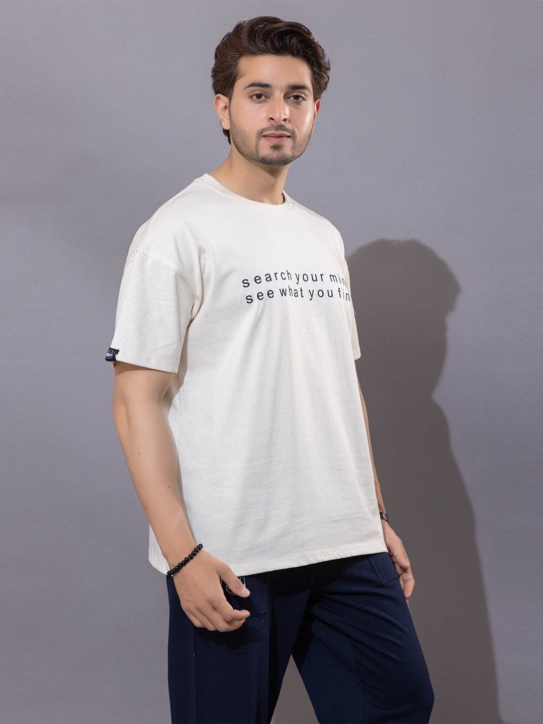 Search Your Mind See What You Find - Unisex Oversized Graphic Tee - ZEALTH.SHOP