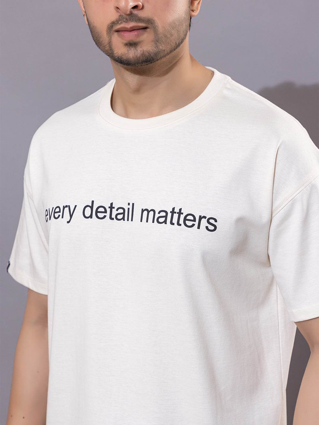 Every Detail Matters - Unisex Oversized Graphic Tee - ZEALTH.SHOP