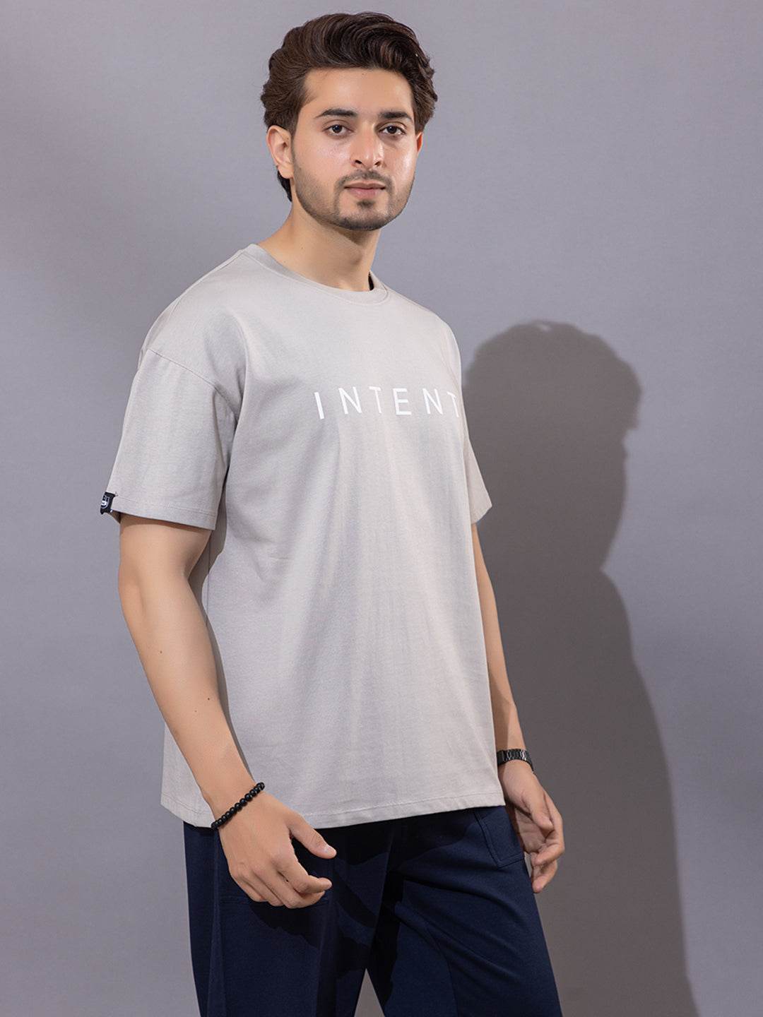 Intent - Unisex Oversized Graphic Tee - ZEALTH.SHOP