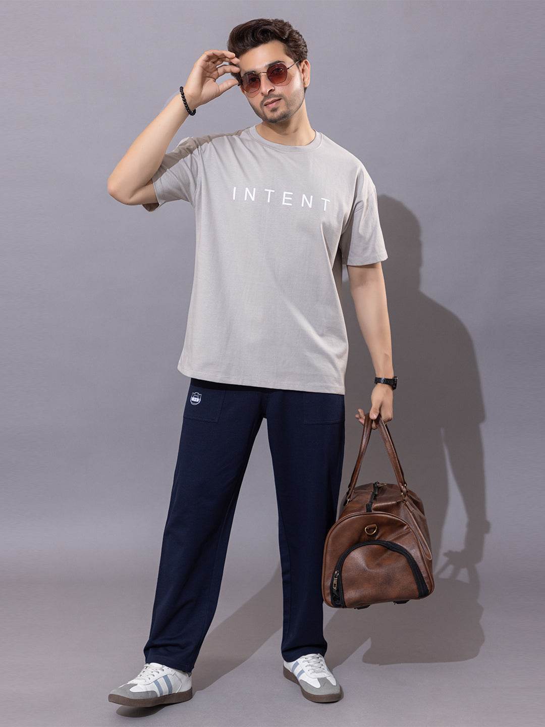 Intent - Unisex Oversized Graphic Tee - ZEALTH.SHOP