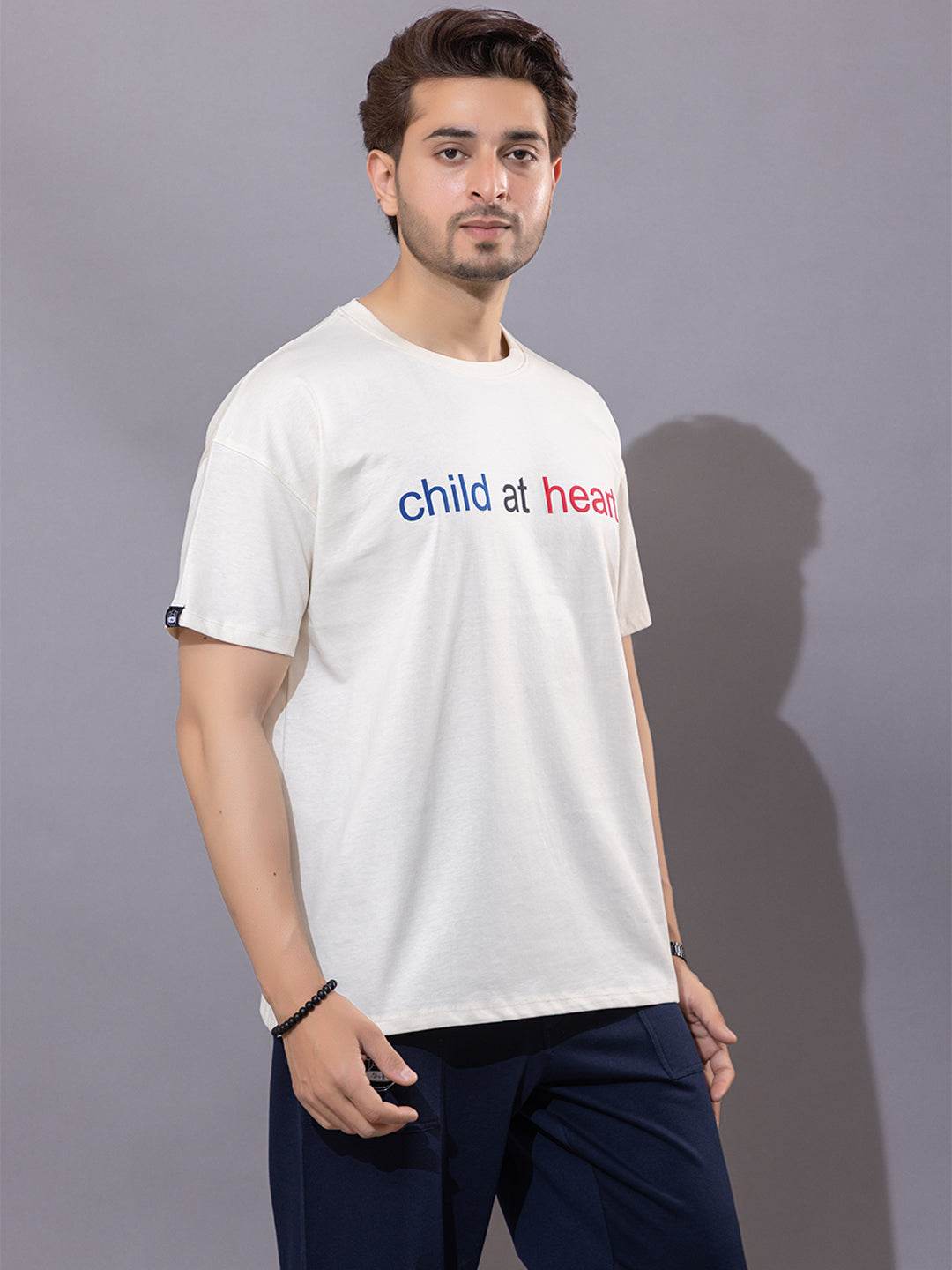 Child At Heart - Unisex Oversized Graphic Tee - ZEALTH.SHOP