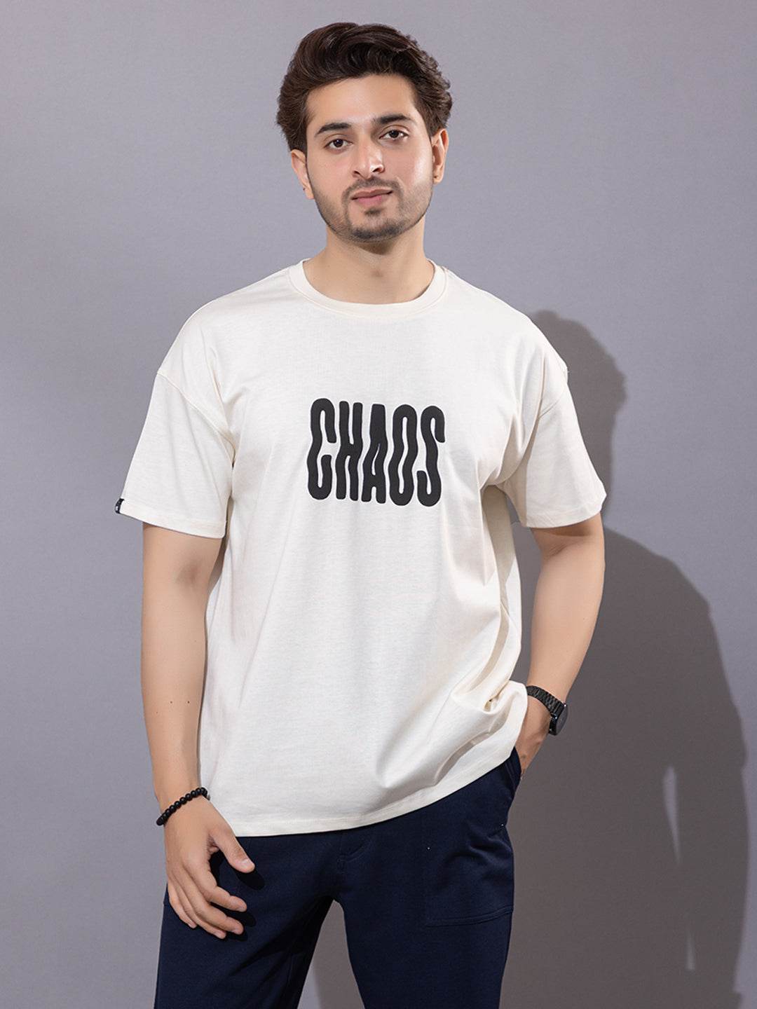 Chaos - Unisex Oversized Graphic Tee - ZEALTH.SHOP