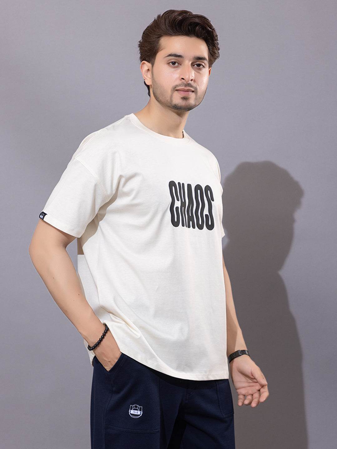 Chaos - Unisex Oversized Graphic Tee - ZEALTH.SHOP
