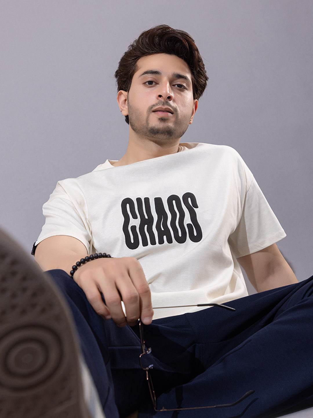 Chaos - Unisex Oversized Graphic Tee - ZEALTH.SHOP