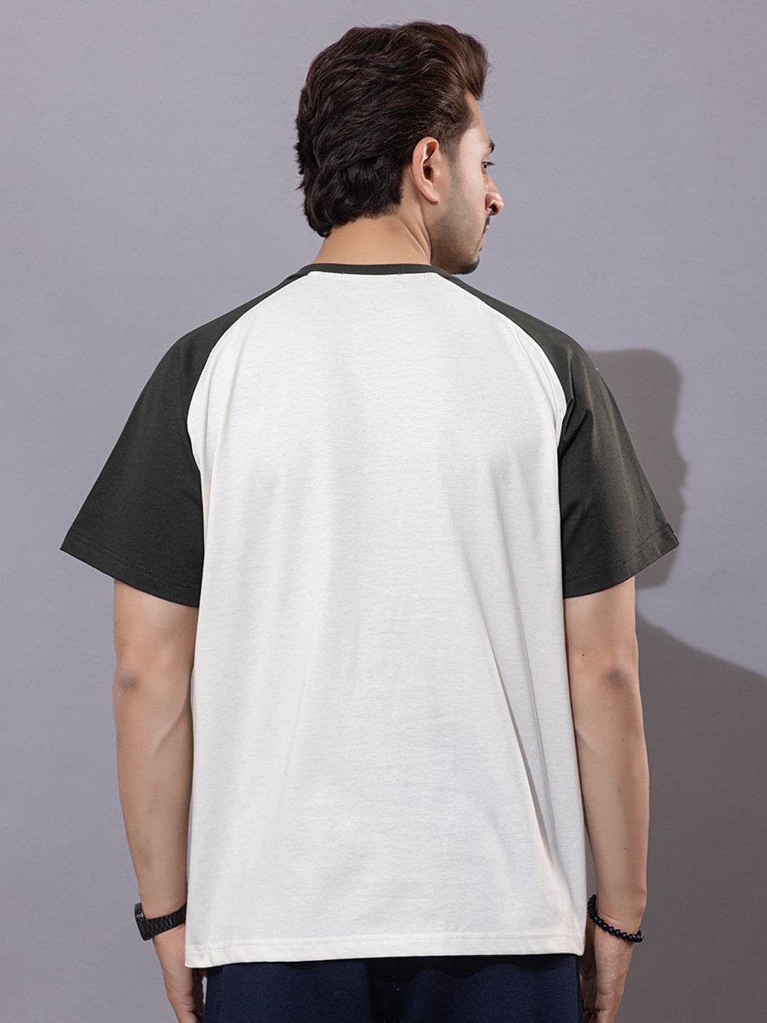 Men Raglan T-Shirt (Half Sleeves) - ZEALTH.SHOP