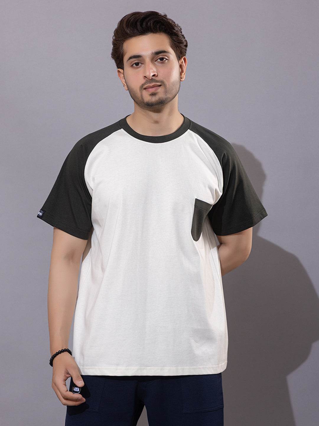 Men Raglan T-Shirt (Half Sleeves) - ZEALTH.SHOP
