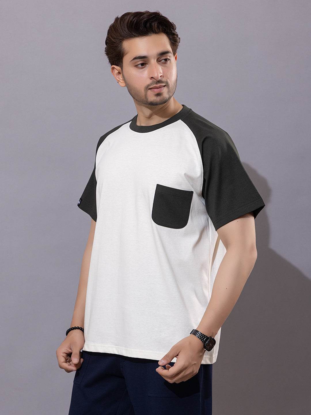 Men Raglan T-Shirt (Half Sleeves) - ZEALTH.SHOP