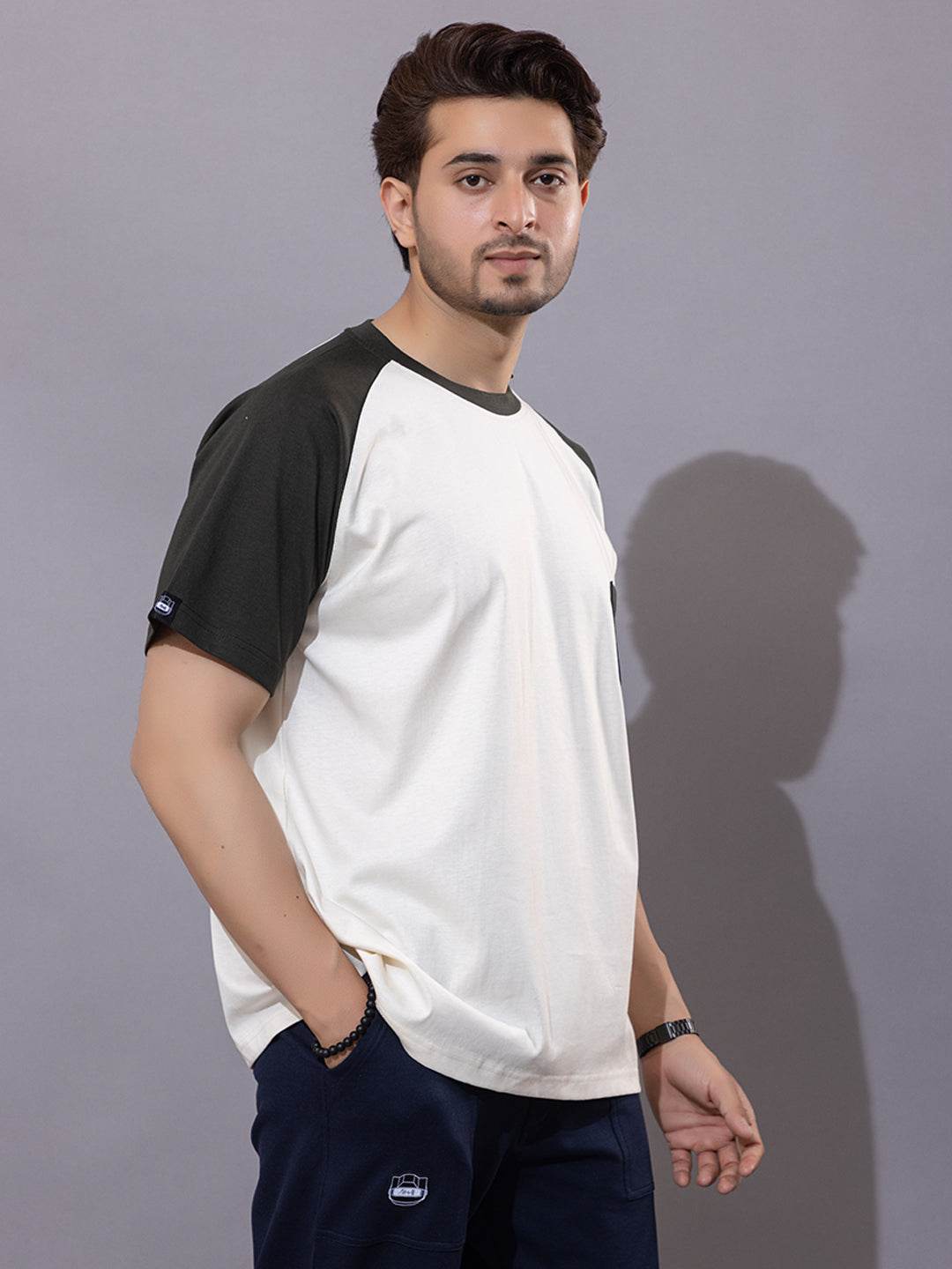 Men Raglan T-Shirt (Half Sleeves) - ZEALTH.SHOP