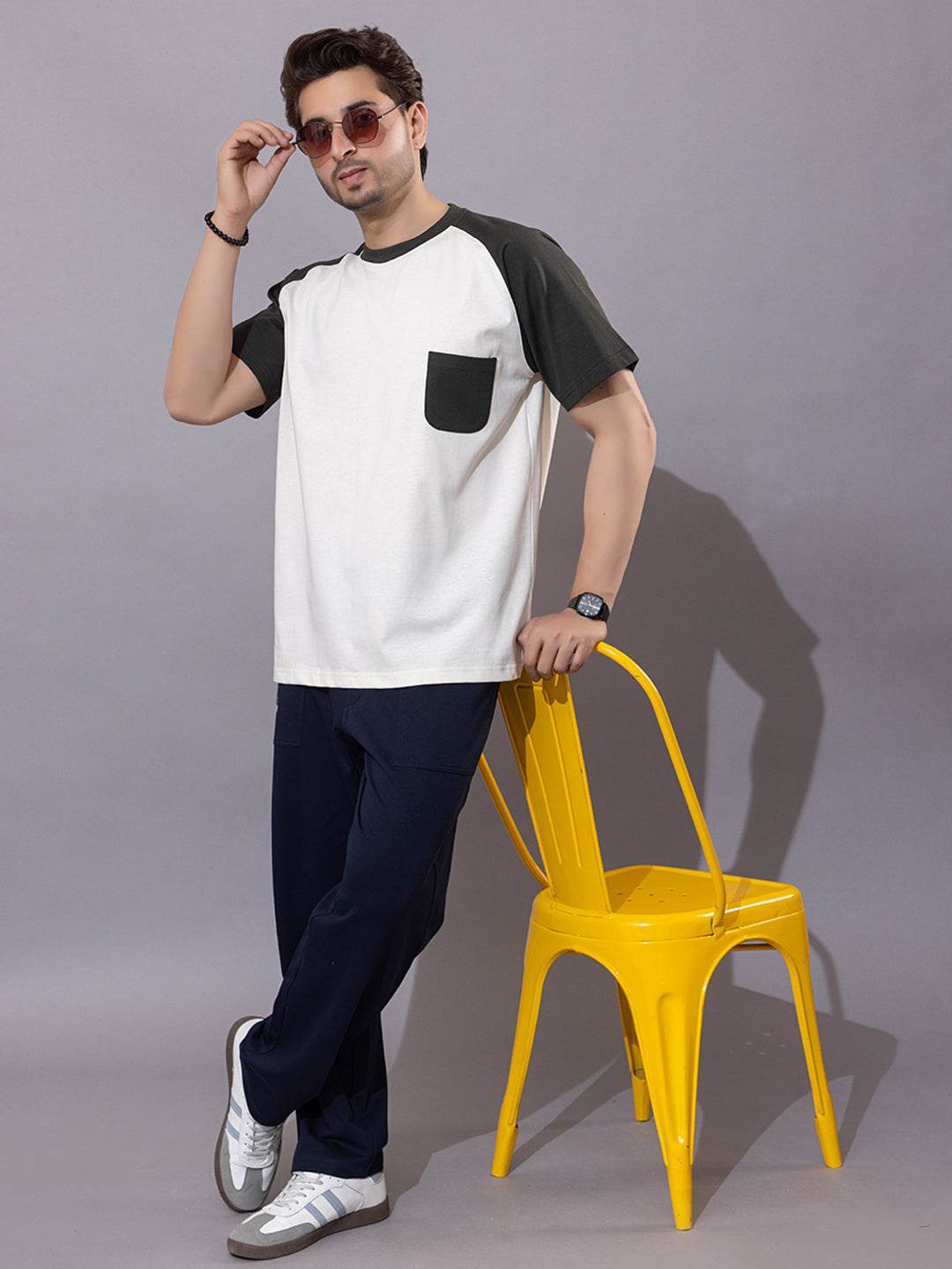 Men Raglan T-Shirt (Half Sleeves) - ZEALTH.SHOP