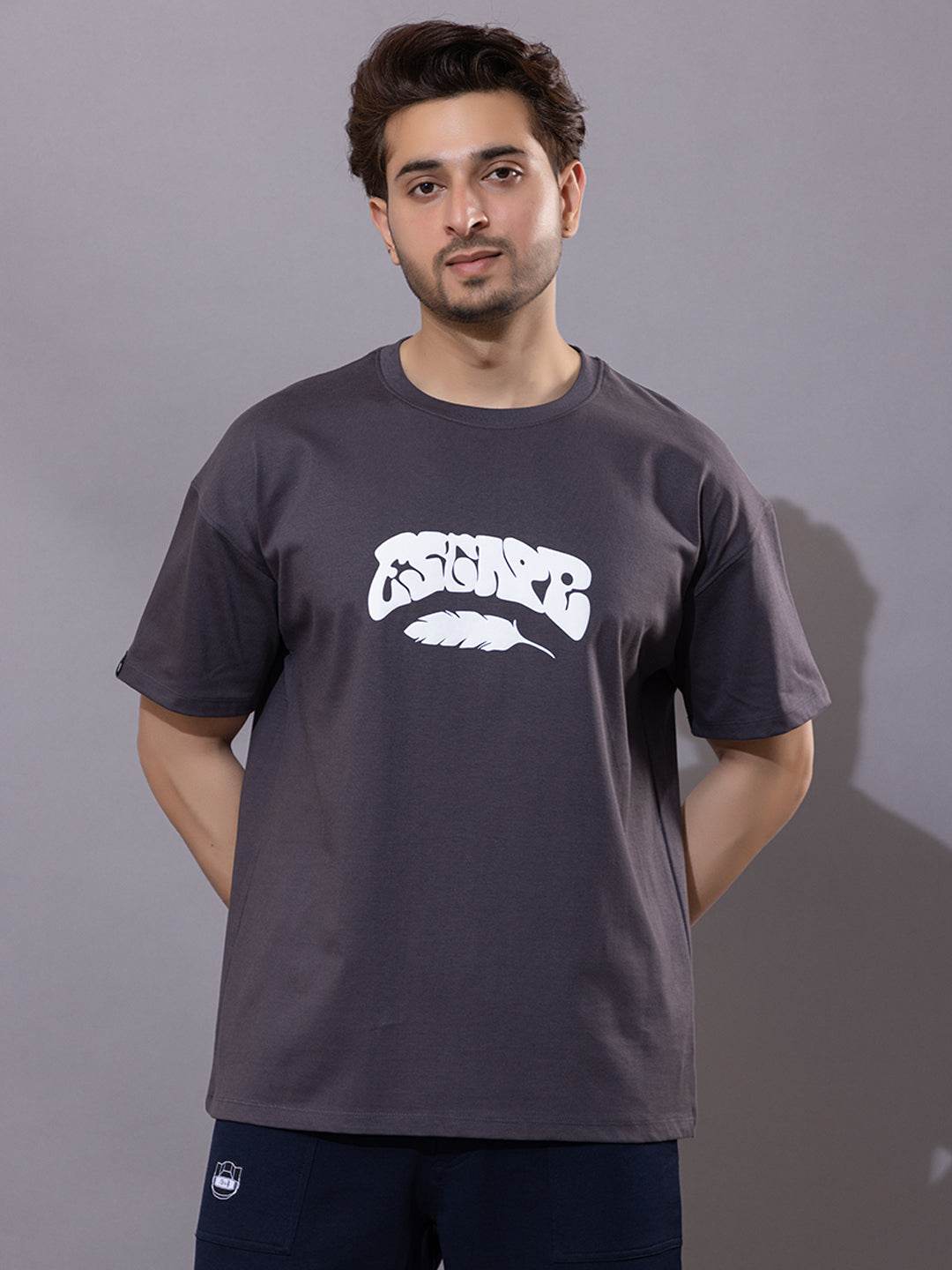Escape - Unisex Oversized Graphic Tee - ZEALTH.SHOP