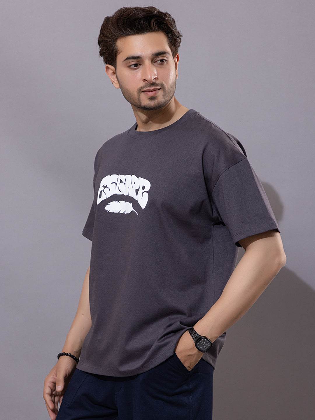 Escape - Unisex Oversized Graphic Tee - ZEALTH.SHOP