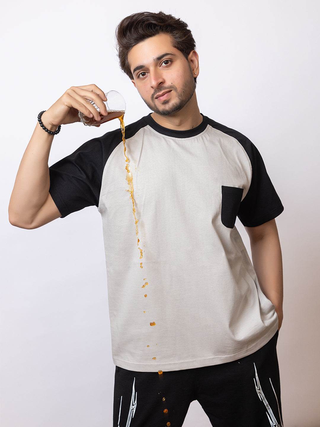 Men Raglan T-Shirt (Half Sleeves) - ZEALTH.SHOP
