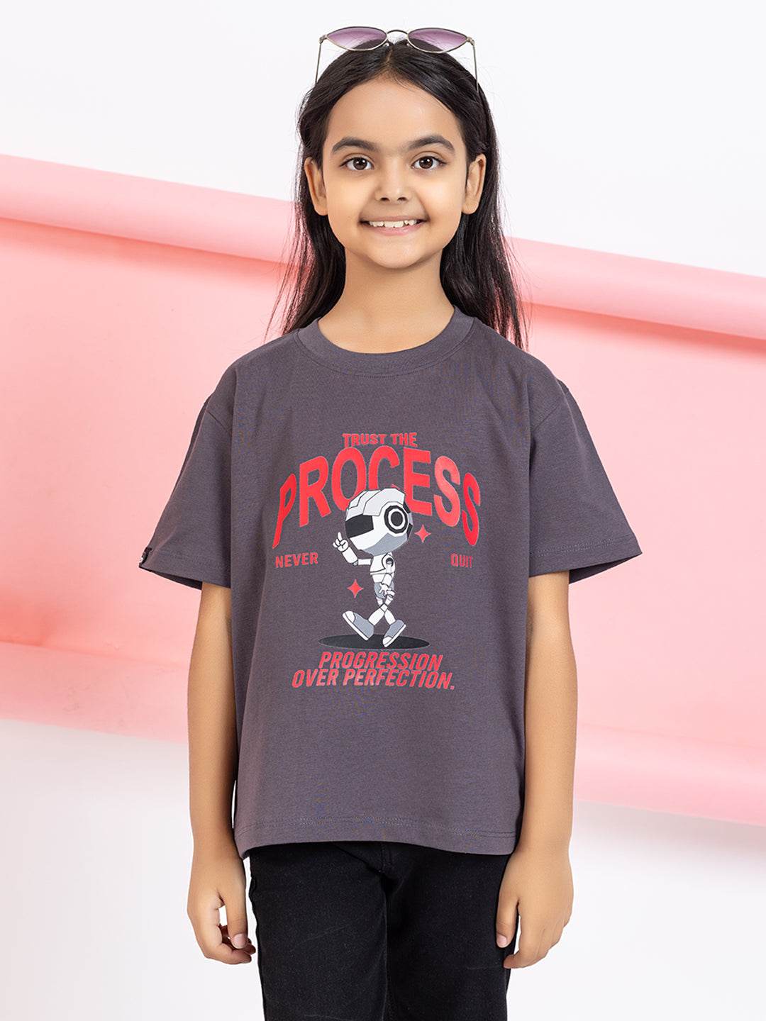Trust The Process Girls T-Shirt Graphic - ZEALTH.SHOP