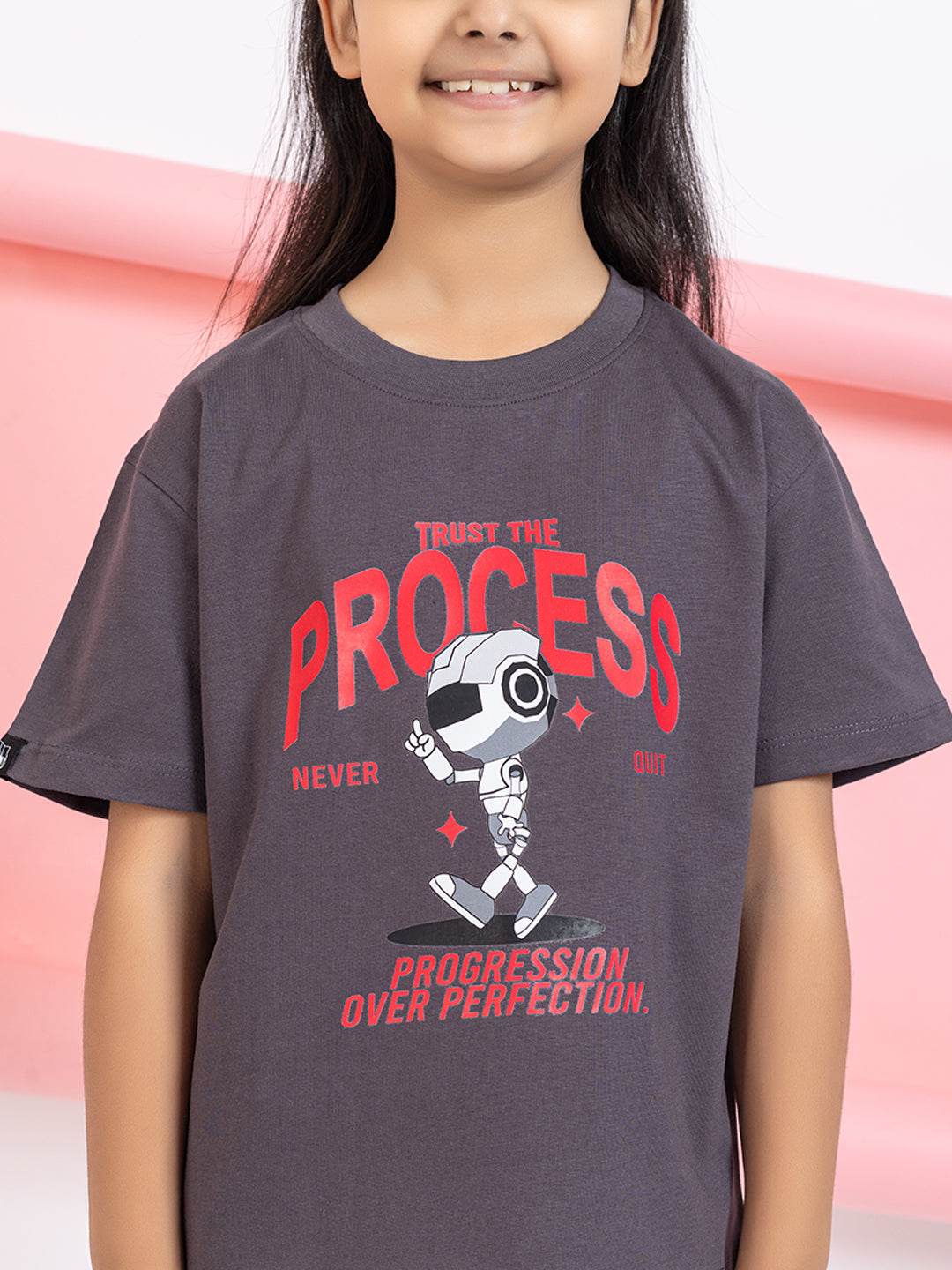 Trust The Process Girls T-Shirt Graphic - ZEALTH.SHOP