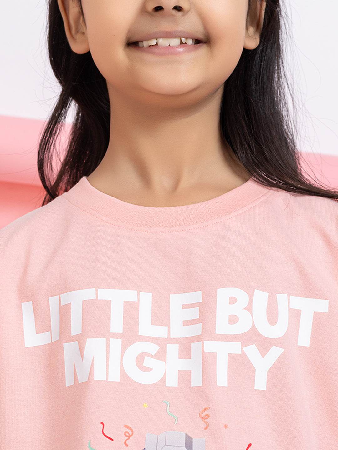 Little But Mighty Girls T-Shirt Graphic - ZEALTH.SHOP