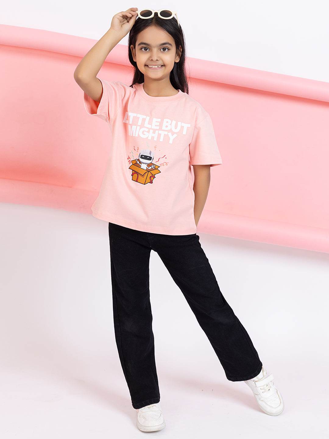 Little But Mighty Girls T-Shirt Graphic - ZEALTH.SHOP