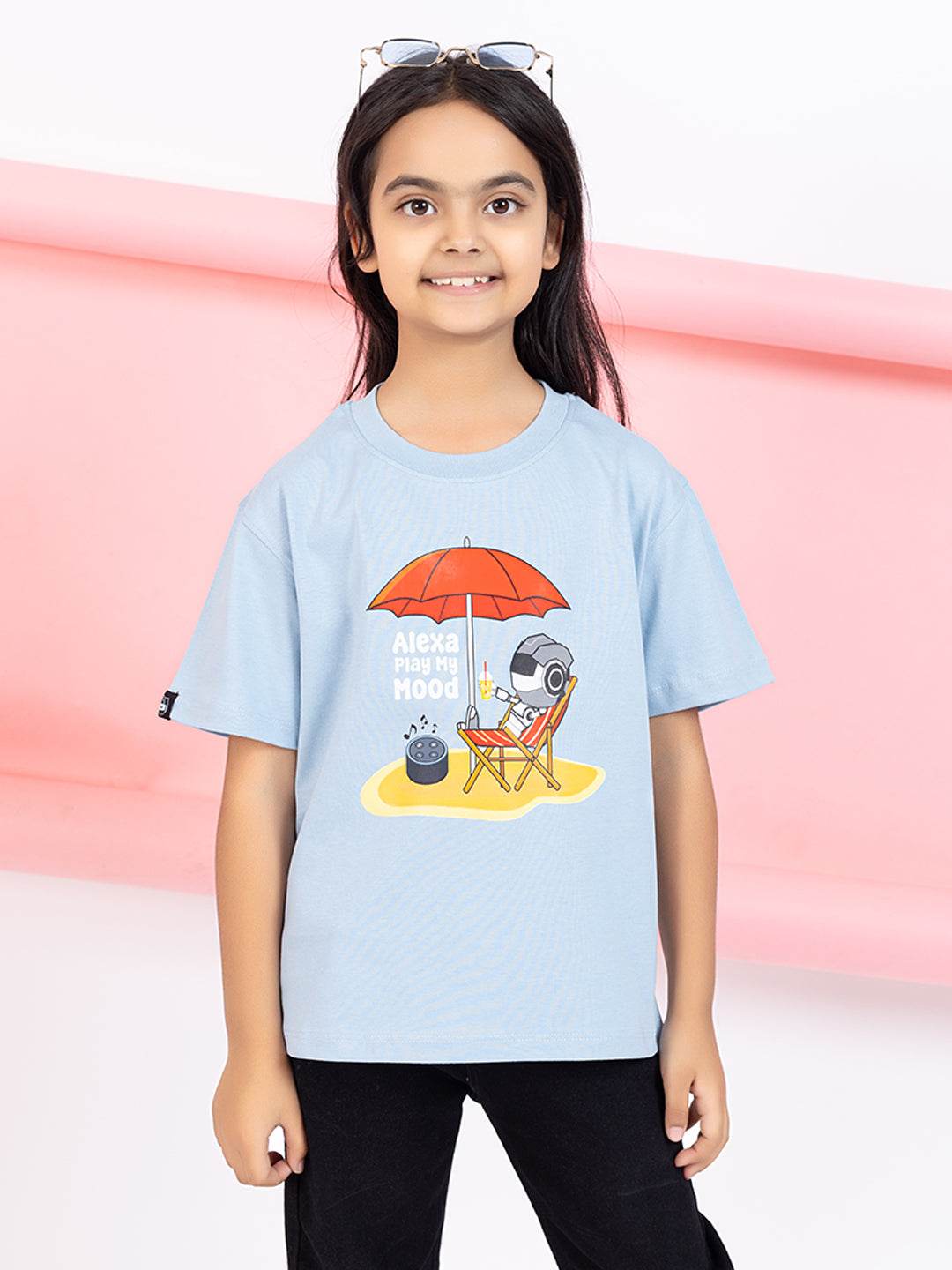 Alexa, Play My Mood Girls T-Shirt Graphic - ZEALTH.SHOP